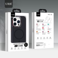 URR iPhone 16 Pro Max Matte Pure Glass Magsafe Kapak - Gold