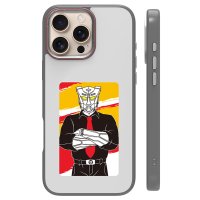 URR iPhone 16 Pro NFC Smart Case Akıllı Kapak - Titan Gri