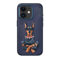 Venco iPhone 11 Perma Desenli Kapak - Lacivert