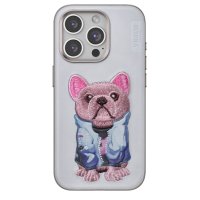 Venco iPhone 14 Pro Max Cute Desenli Kapak - Kahverengi