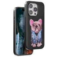 Venco iPhone 14 Pro Max Cute Desenli Kapak - Siyah