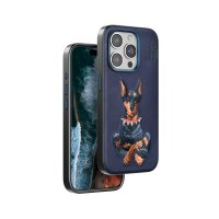 Venco iPhone 14 Pro Max Perma Desenli Kapak - Lacivert