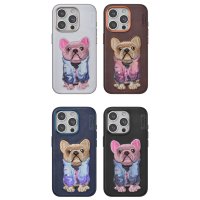 Venco iPhone 15 Pro Max Cute Desenli Kapak - Lacivert