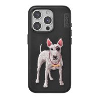 Venco iPhone 15 Pro Max Perma Desenli Kapak - Siyah
