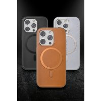 Venco iPhone 15 Pro Puskas Magsafe Kapak - Titan Gri