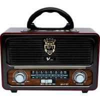 Vlike MU111BT FM Bluetooth Hoparlör - Siyah