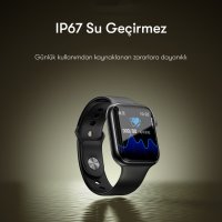 Yesido IO17 1.89 inç IP68 Su Geçirmez Konuşmalı Akıllı Saat - Siyah