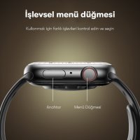 Yesido IO17 1.89 inç IP68 Su Geçirmez Konuşmalı Akıllı Saat - Siyah