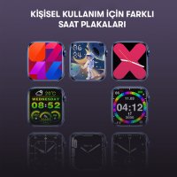 Yesido IO17 1.89 inç IP68 Su Geçirmez Konuşmalı Akıllı Saat - Siyah