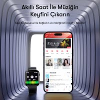 Yesido IO17 1.89 inç IP68 Su Geçirmez Konuşmalı Akıllı Saat - Siyah
