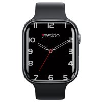 Yesido IO23 2.01 inç IPX4 Su Geçirmez Konuşma ve Sağlık Takip Özellikli 2 Adet Kordonlu Akıllı Saat - Siyah