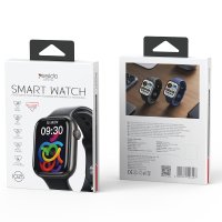 Yesido IO25 2.02 inç Yüksek Çözünürlüklü Ekran IPX5 Su Geçirmez Sağlık Takip Özellikli 2 Adet Kordonlu Akıllı Saat - Siyah