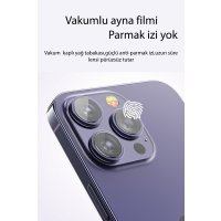 Yesido iPhone 14 Pro Max WB27 Metal Kamera Lens - Siyah