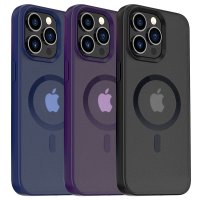 Yesido iPhone 15 Pro PC06 Tower Magsafe Kapak - Siyah