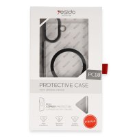 Yesido iPhone 16 Plus PC08 Izzy Magsafe Kapak - Şeffaf