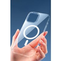 Yesido iPhone 16 Pro Max PC03 Ace Şeffaf Magsafe Kapak - Şeffaf