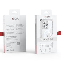 Yesido iPhone 16 Pro Max PC08 Izzy Magsafe Kapak - Siyah