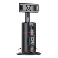 Yesido SF16 360 Derece Yapay Zeka Yüz Takipli Tripodlu Selfie Çubuğu - Siyah