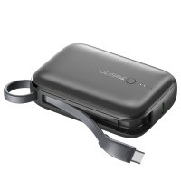 Yesido YP18 10.000 mAh USB3.0 PD Hızlı Şarj Powerbank - Siyah