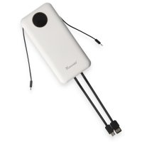 Yosonda A70 4in1 30.000 mAh Powerbank - Beyaz