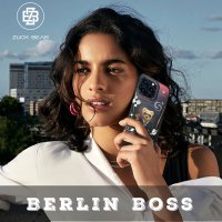 ZuckBear iPhone 15 Pro Max Berlin Boss Magsafe Kapak - Eins Suave