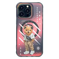 ZuckBear iPhone 15 Pro Max New York Never Sleeps Magsafe Kapak - Manhattan Urbane