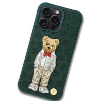 ZuckBear iPhone 15 Pro Max Paris Gentleman Kapak - Bow Tie