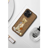 ZuckBear iPhone 15 Pro Max Paris Gentleman Kapak - Bow Tie