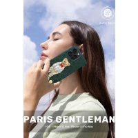 ZuckBear iPhone 15 Pro Paris Gentleman Kapak - Bag