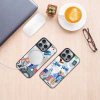 ZuckBear iPhone 16 Benard Mirror Magsafe Kapak - New York