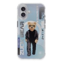 ZuckBear iPhone 16 Berlin Boss Magsafe Kapak - Zwei Charm