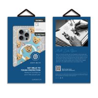 ZuckBear iPhone 16 Pro Max Darnell Frosted Laser Magsafe Kapak - Paris