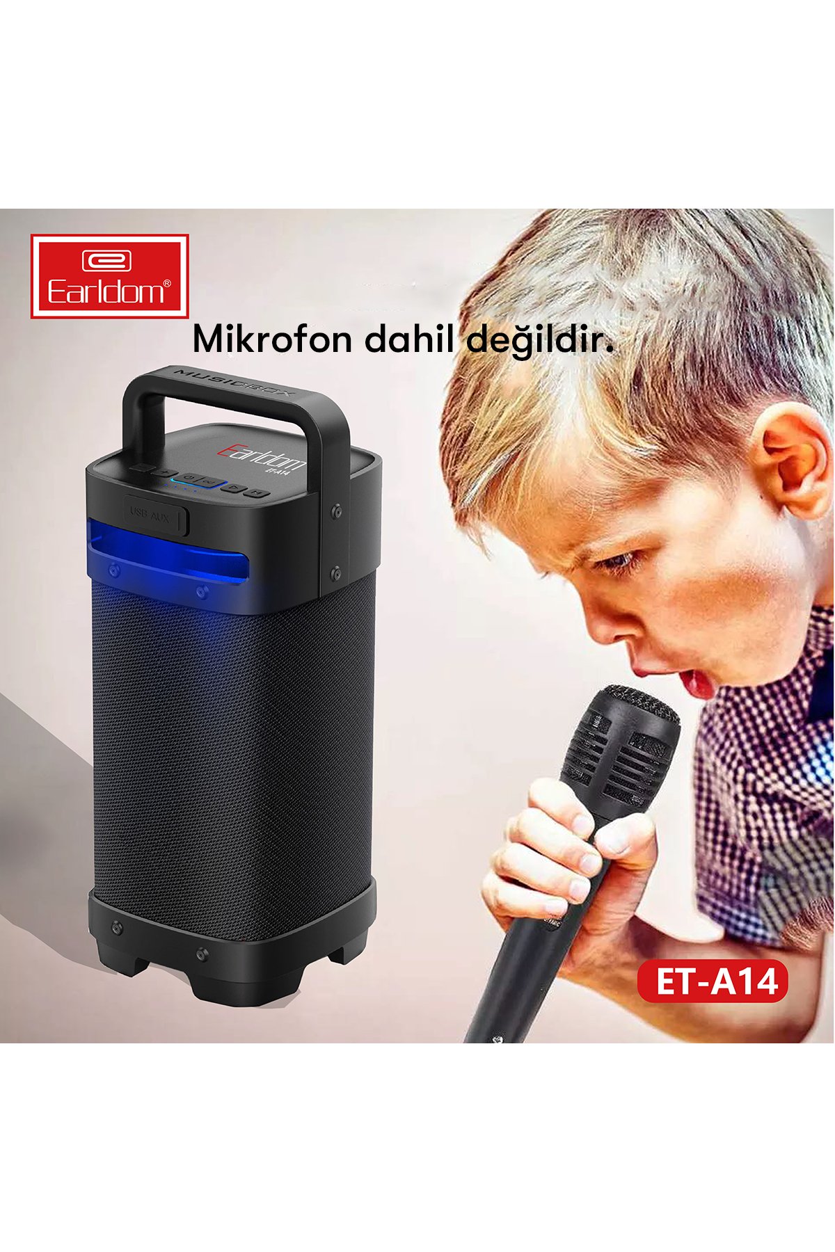 Earldom M63 Bluetooth USB3.0 ve Type C PD Hızlı Şarj FM Transmitter - Siyah