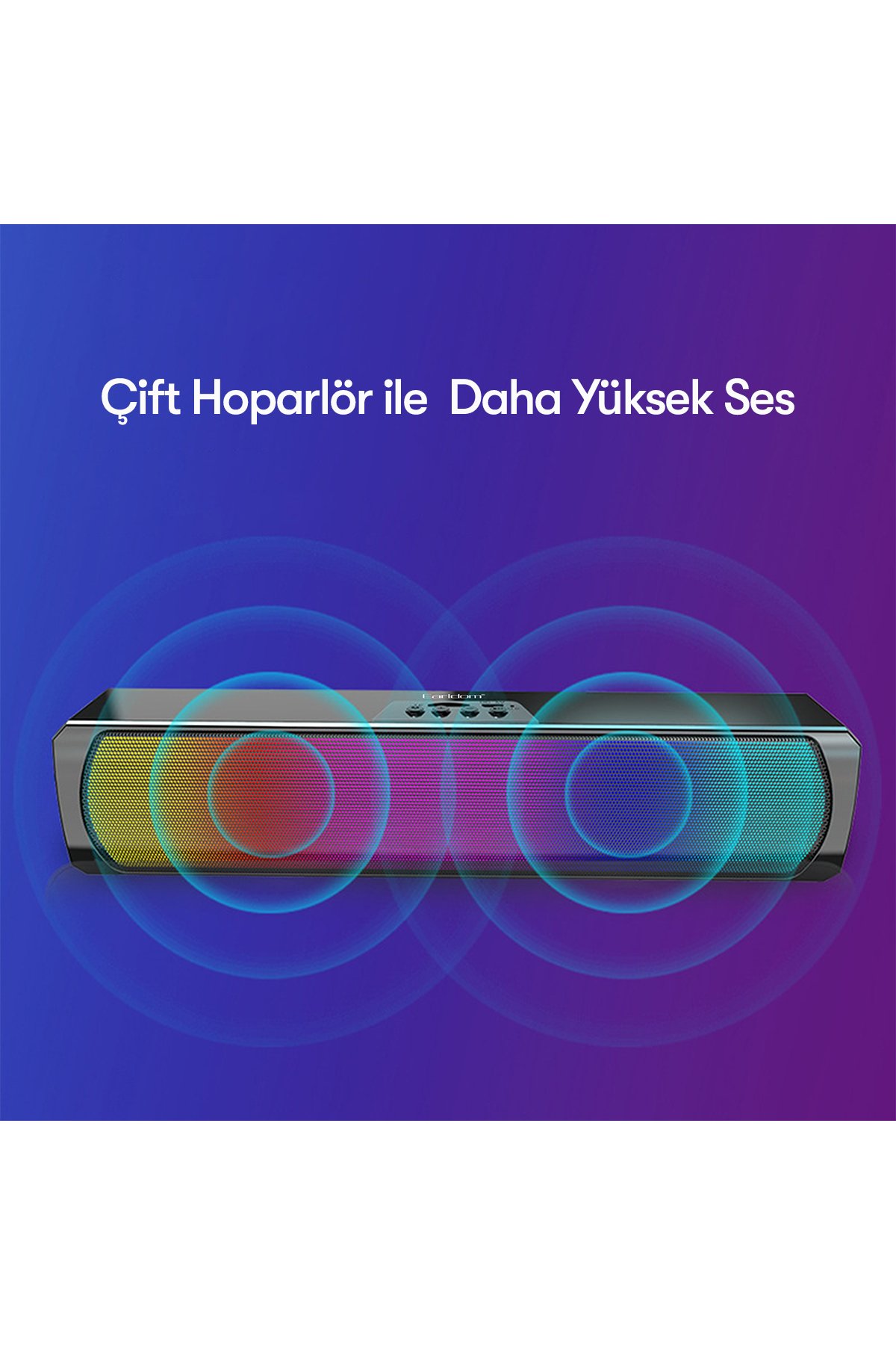 Earldom WC42 1.2M 60W Type-C to Type-C ve 2.5W Kablosuz Saat Şarj Çıkışlı 2in1 PD Hızlı Şarj Kablosu - Beyaz