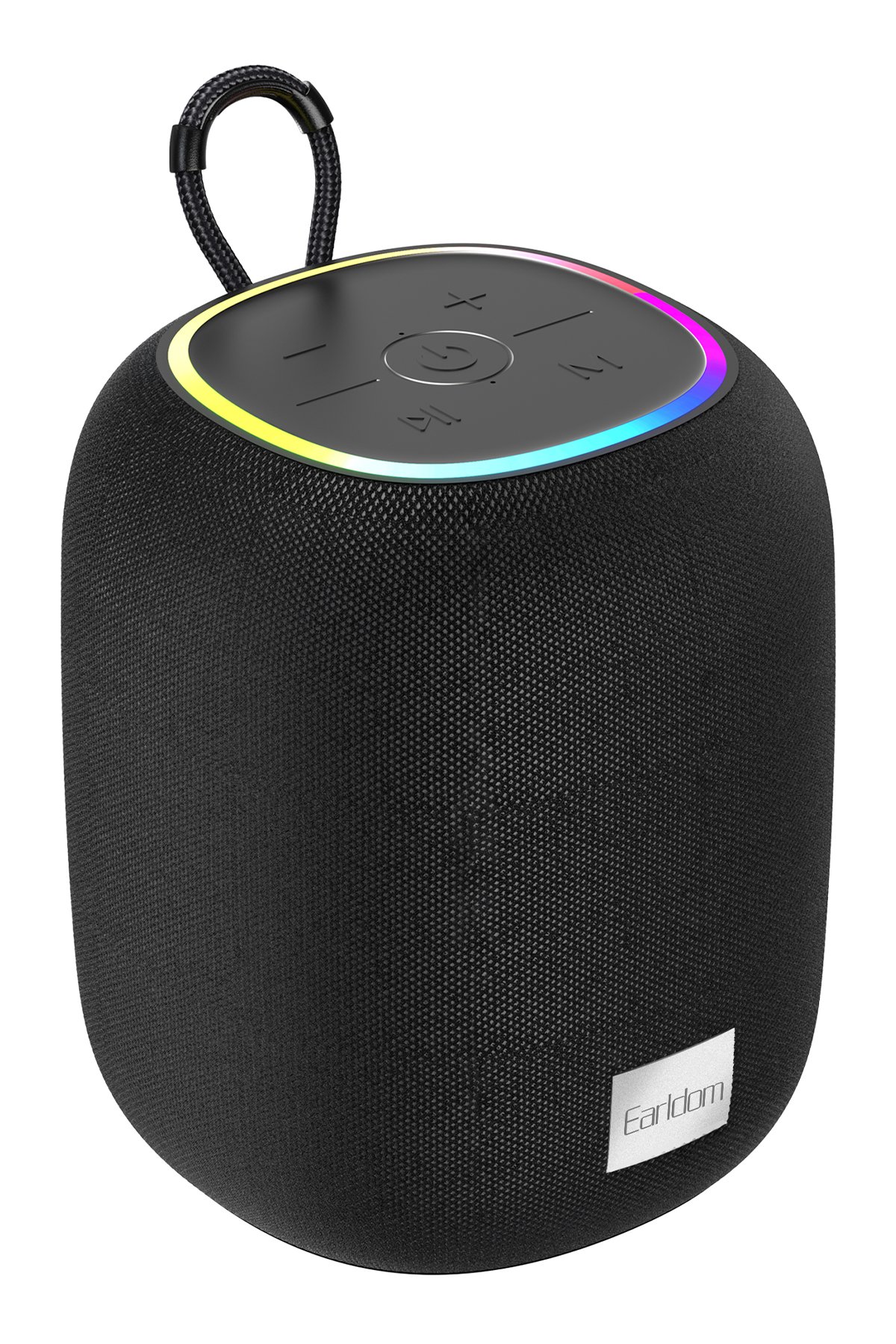 Earldom ZP32 360 Derece Ayarlanabilir BT 5.2 RGB Işık ve Beyaz Işık Aydınlatmalı Akıllı Yüz Takip Özellikli Selfie Gimbal - Siyah