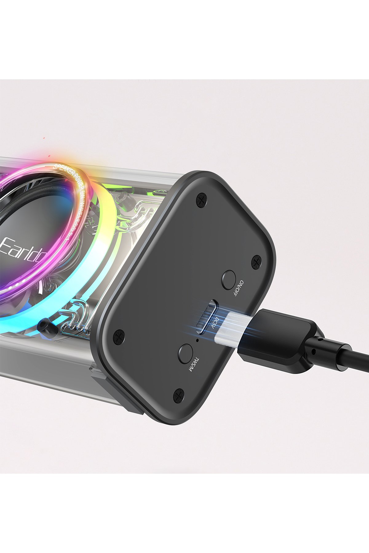 Earldom ZP25 Ayarlanabilir Açılı BT 4.0 Tripodlu Mini Selfie Çubuğu - Beyaz