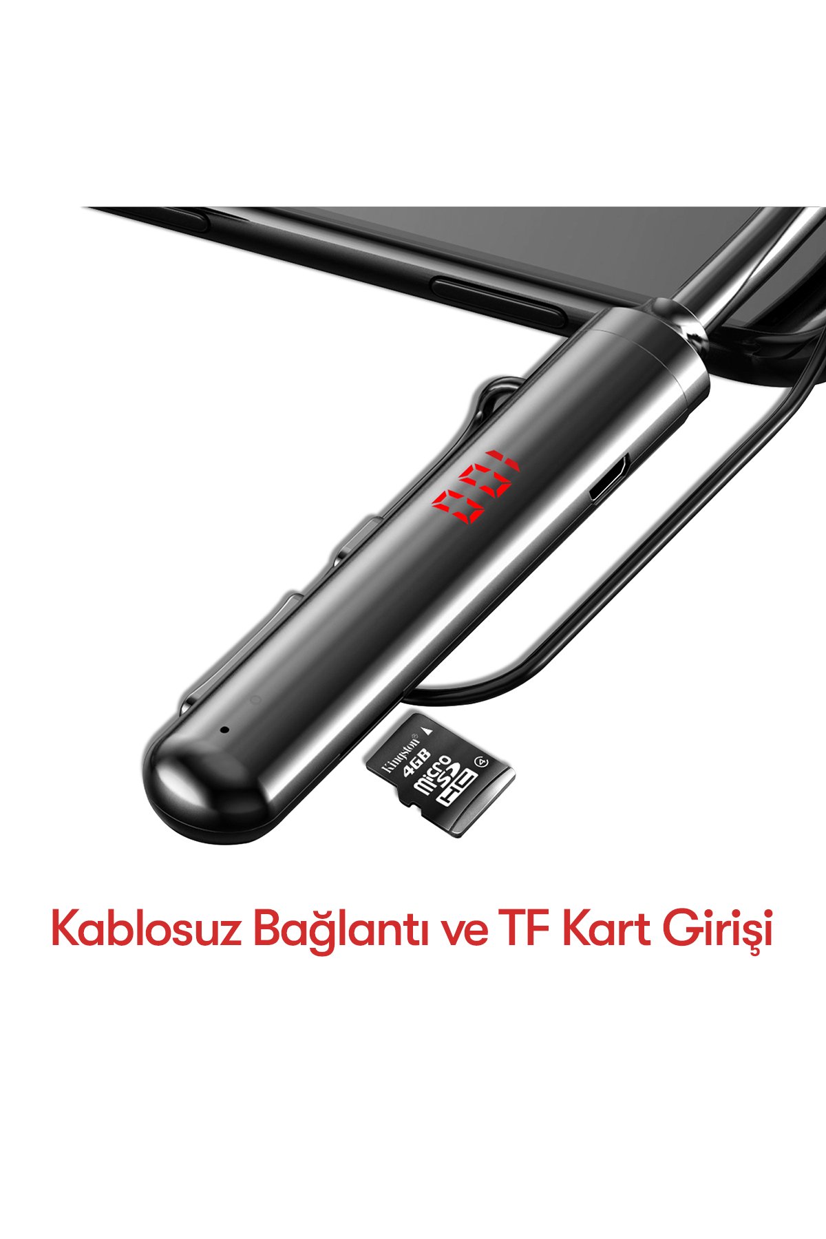 Earldom KM16 1600 DPI Sessiz Transparan Yapılı RGB Kablosuz Ofis Mouse - Beyaz