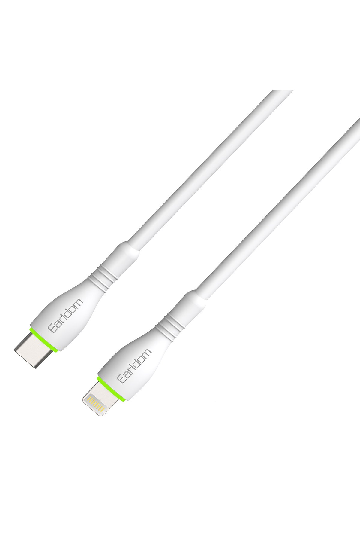 Earldom CP01 Tak Çalıştır 2in1 Type-C to USB Dönüştürücülü Kablosuz CarPlay Adaptör - Beyaz