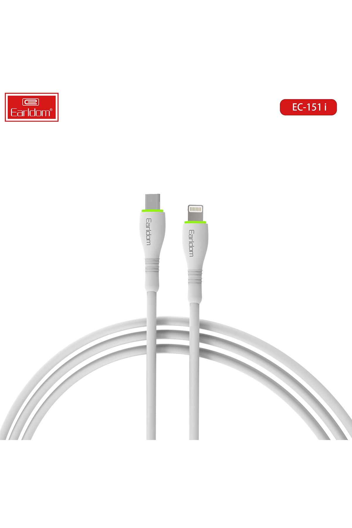 Earldom CP01 Tak Çalıştır 2in1 Type-C to USB Dönüştürücülü Kablosuz CarPlay Adaptör - Beyaz