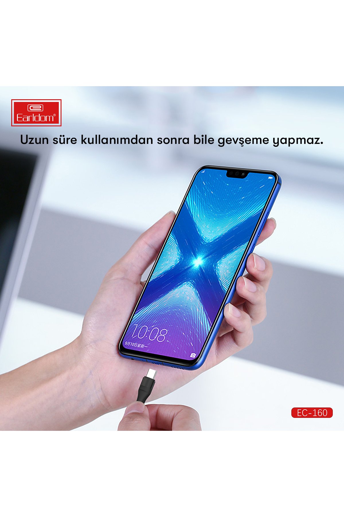 Earldom F07 Yüksek Hassasiyetli Oyun Tuşu - Siyah