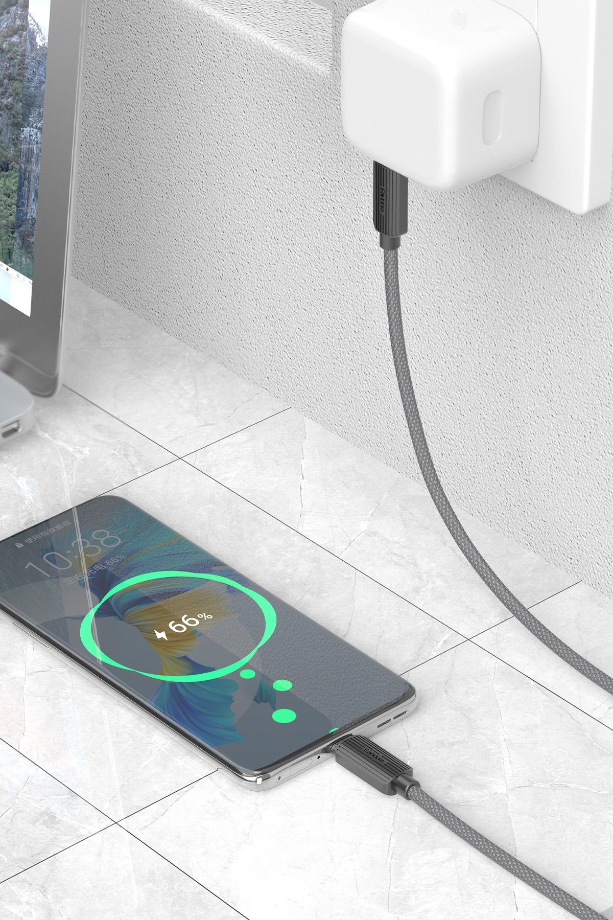 Earldom PJ02 Wifi 6 1080P Kablosuz Projeksiyon Cihazı - Beyaz