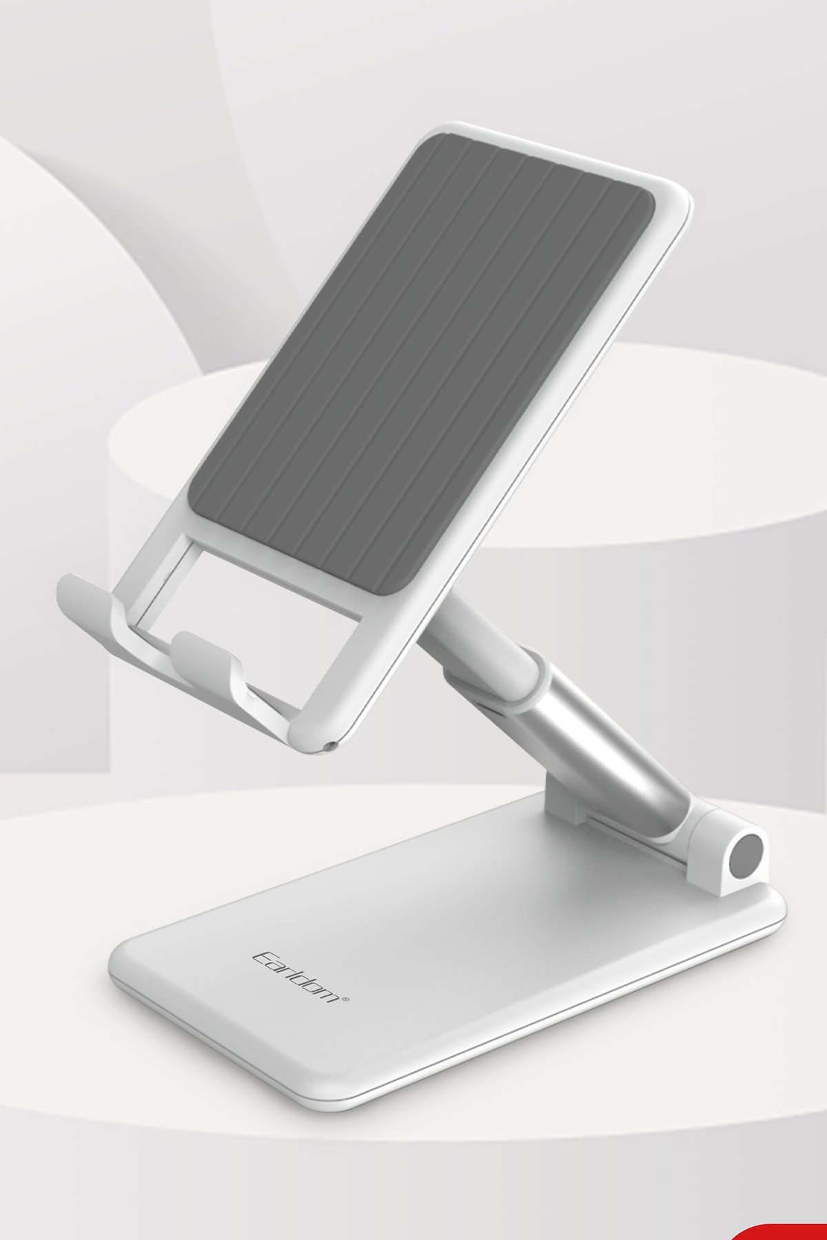 Earldom P5 iPad Uyumlu Transparan Dokunmatik Stylus Kalem - Beyaz