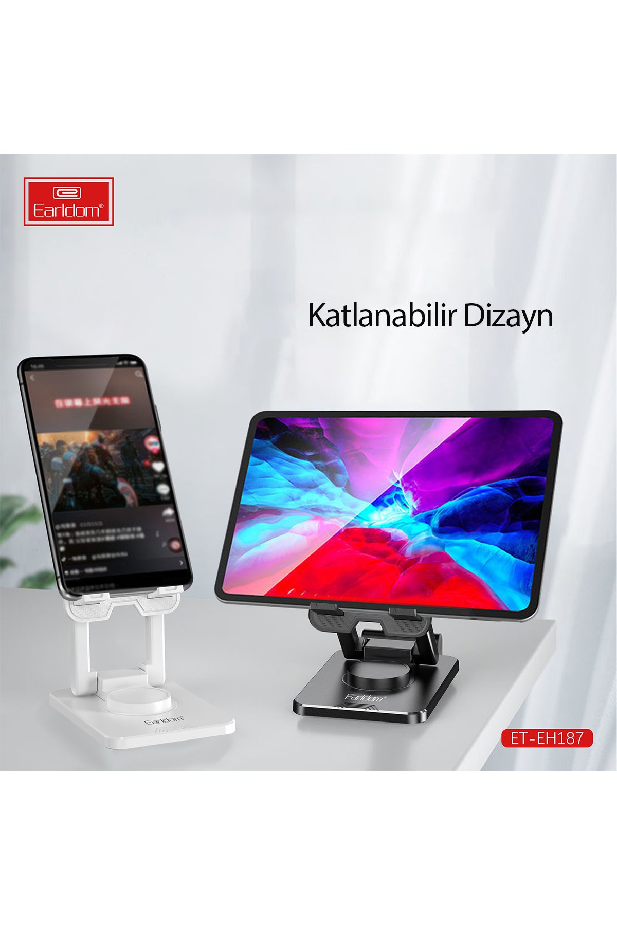 Earldom OT69 Tak Çalıştır Type-C to Aux Dönüştürücü - Beyaz