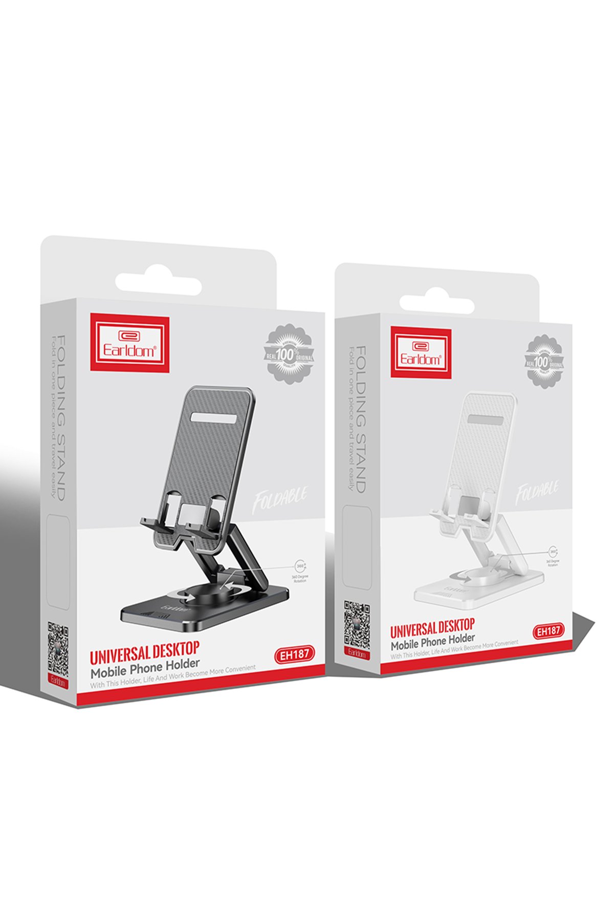 Earldom ZP31 360 Derece Ayarlanabilir Açılı BT 4.2 Tripodlu Manyetik Magsafe Özellikli Selfie Çubuğu - Siyah