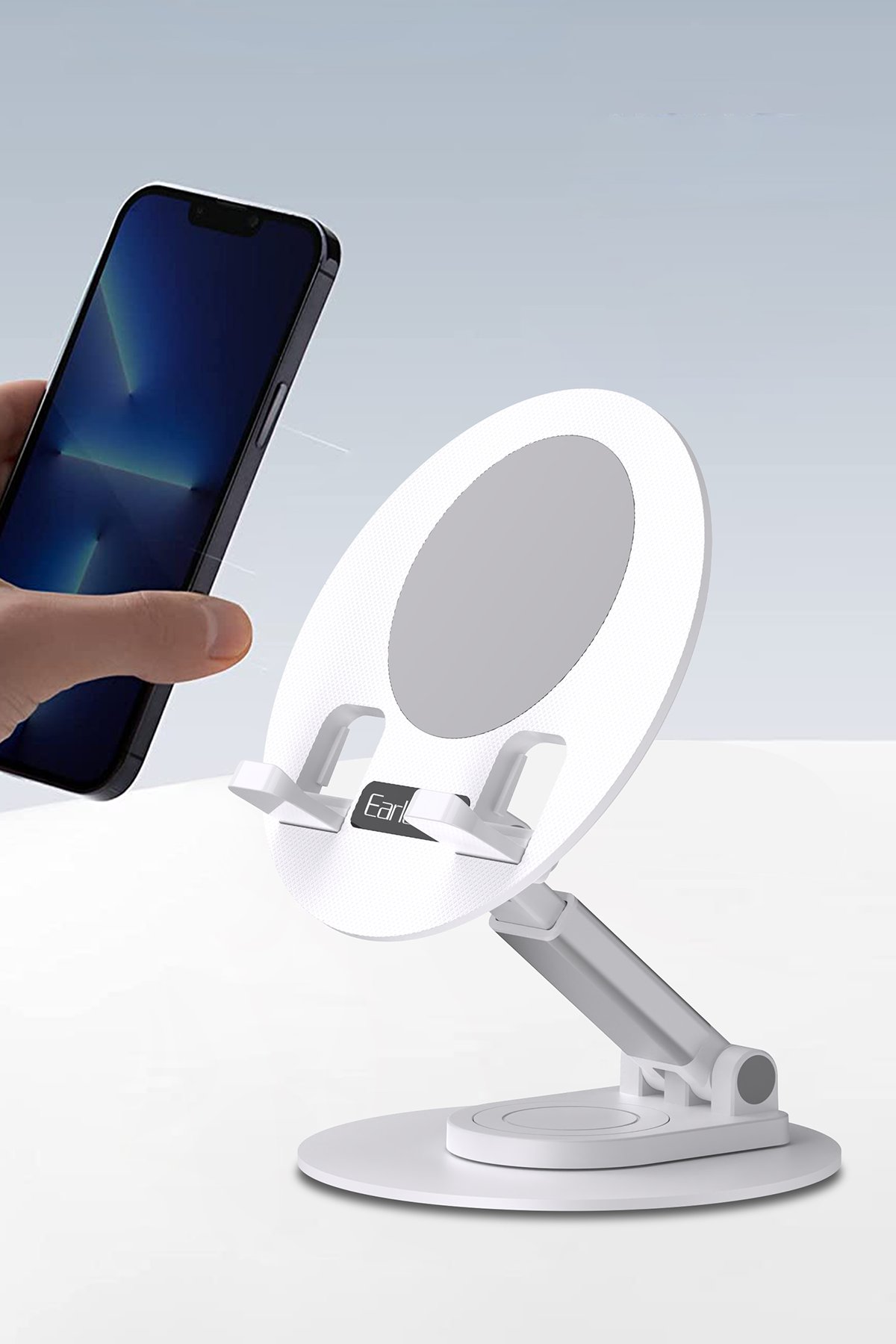 Earldom EU30i 20W Type-C Çıkışlı ve Type-C to Lightning Kablolu PD Hızlı Şarj Cihazı - Beyaz