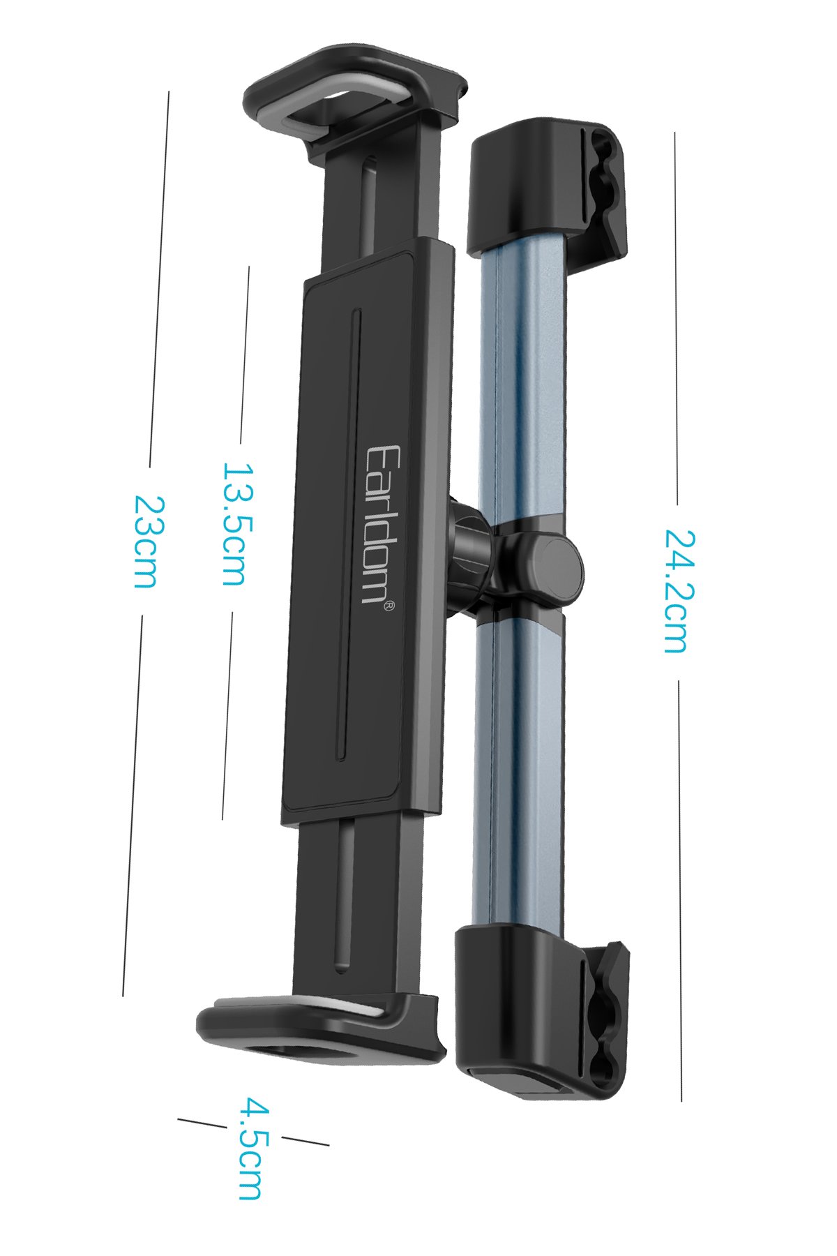 Earldom F12 RGB Radyatör Telefon Soğutucu Fan - Siyah