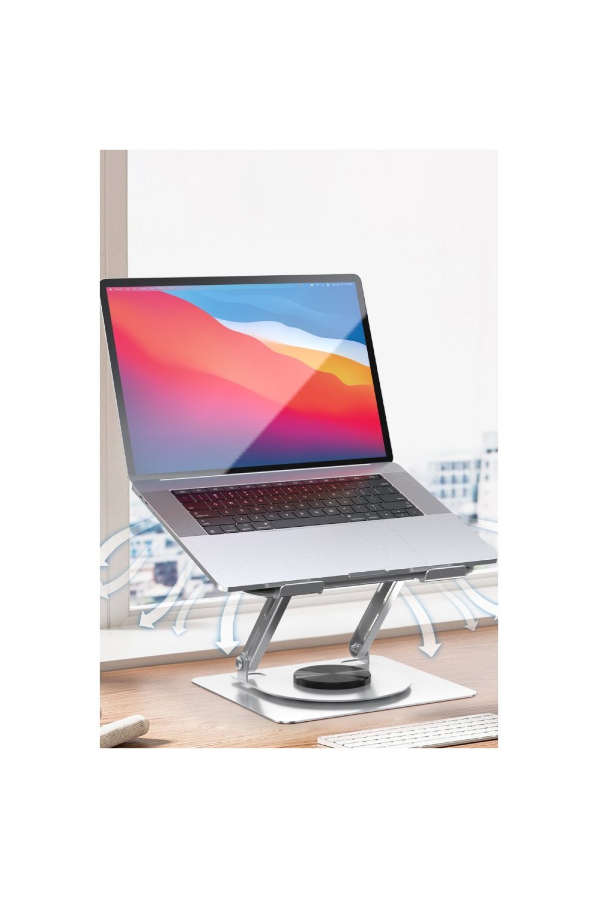 Earldom EH101 Katlanabilir Masaüstü Telefon Tablet Tutucu - Beyaz