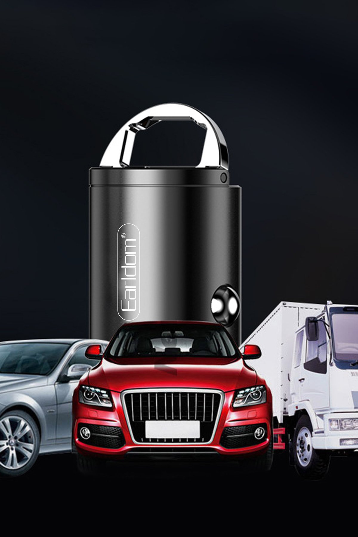 Earldom KM16 1600 DPI Sessiz Transparan Yapılı RGB Kablosuz Ofis Mouse - Pembe