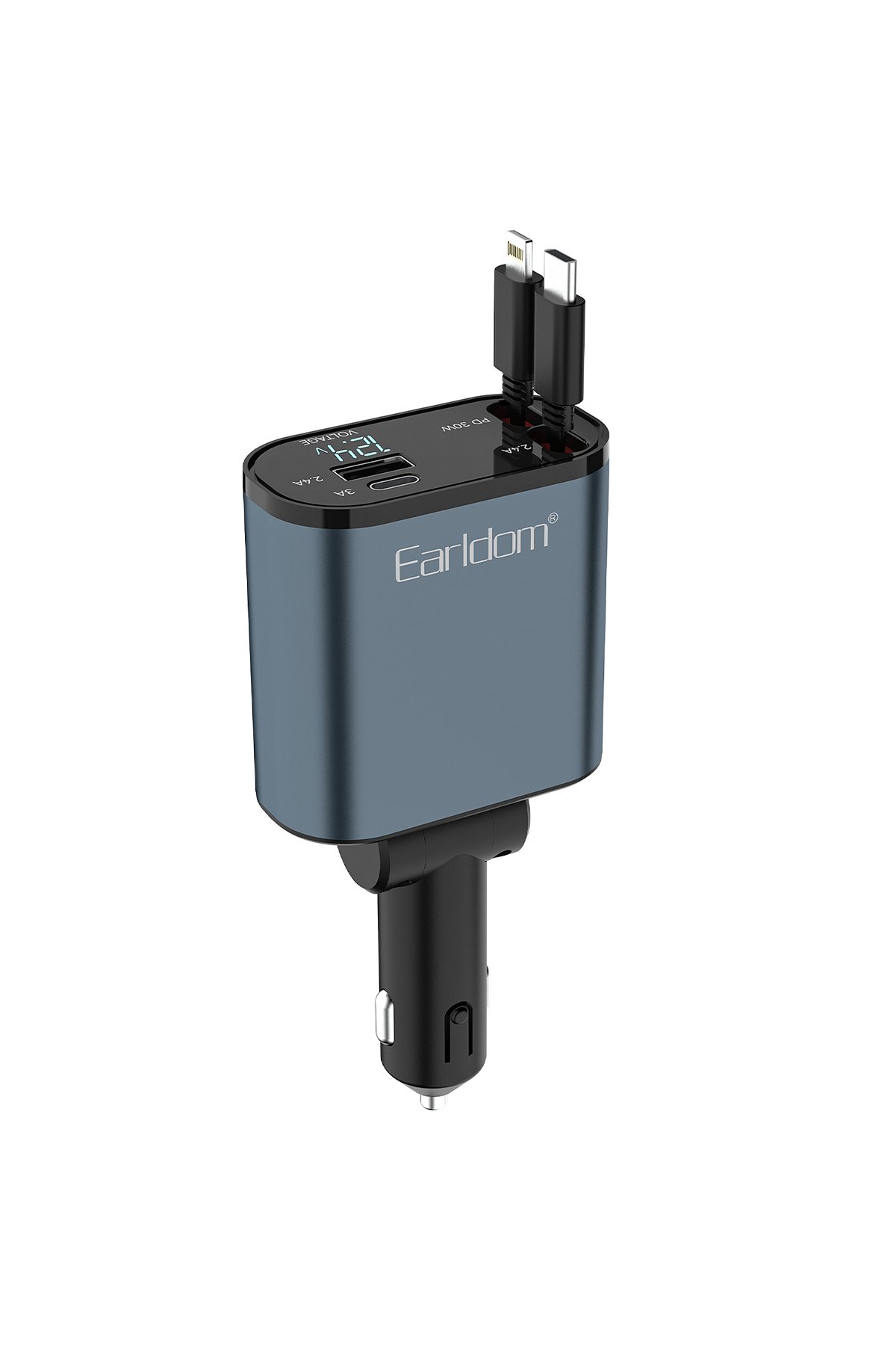 Earldom OT91A Tak Çalıştır USB to Type-C Dönüştürücü - Gümüş