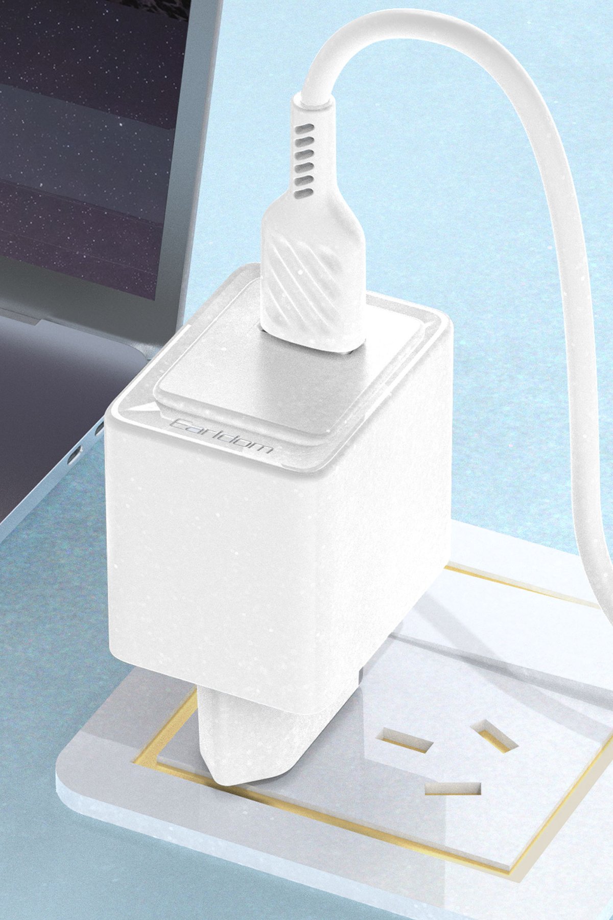 Earldom EH162 Magsafe Ring Holder - Siyah